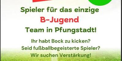 WANTED – Verstärkung für unsere B-Jugend!
